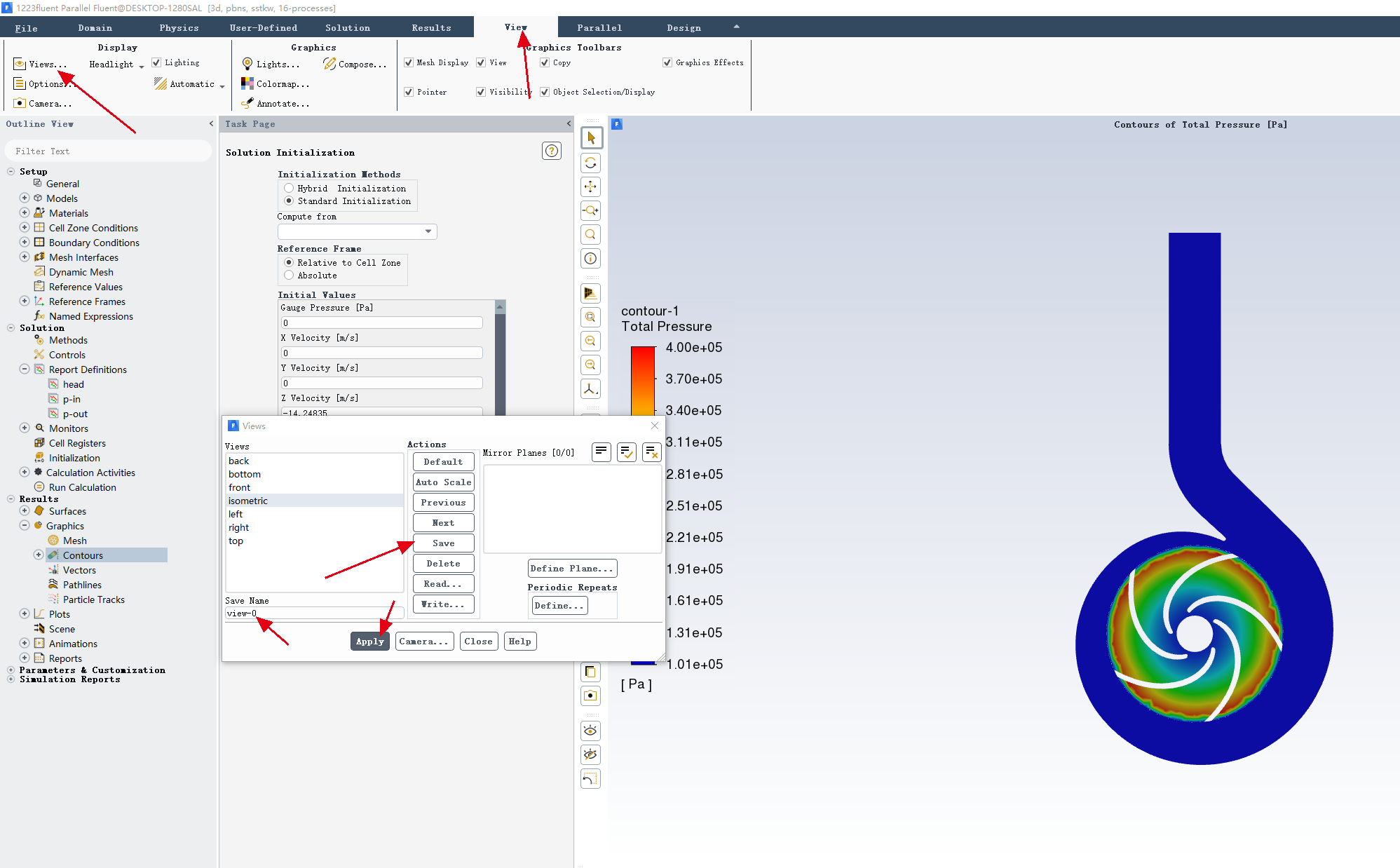 如何利用Fluent监测动态云图及动画